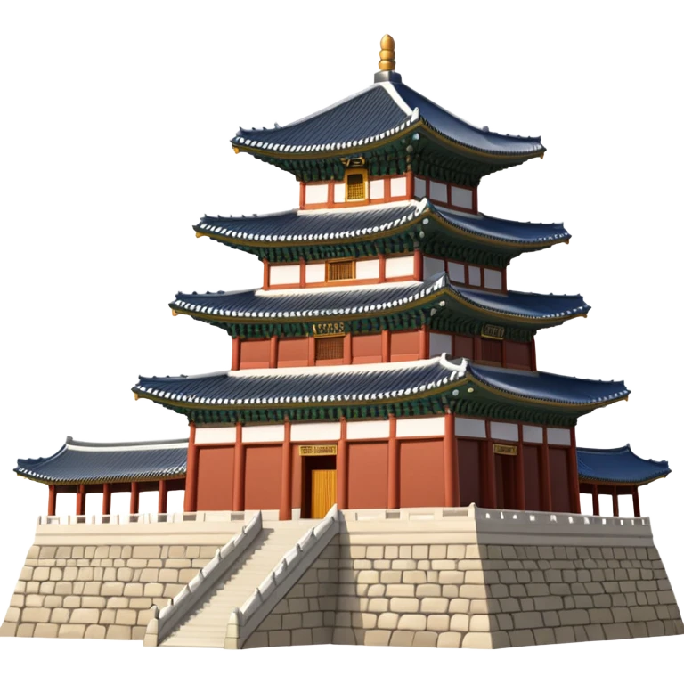 South Korea 
Gyeongbokgung Palace castle emoji