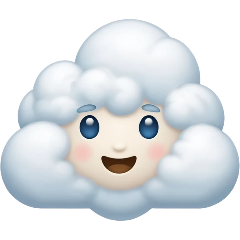 nuvem simples emoji