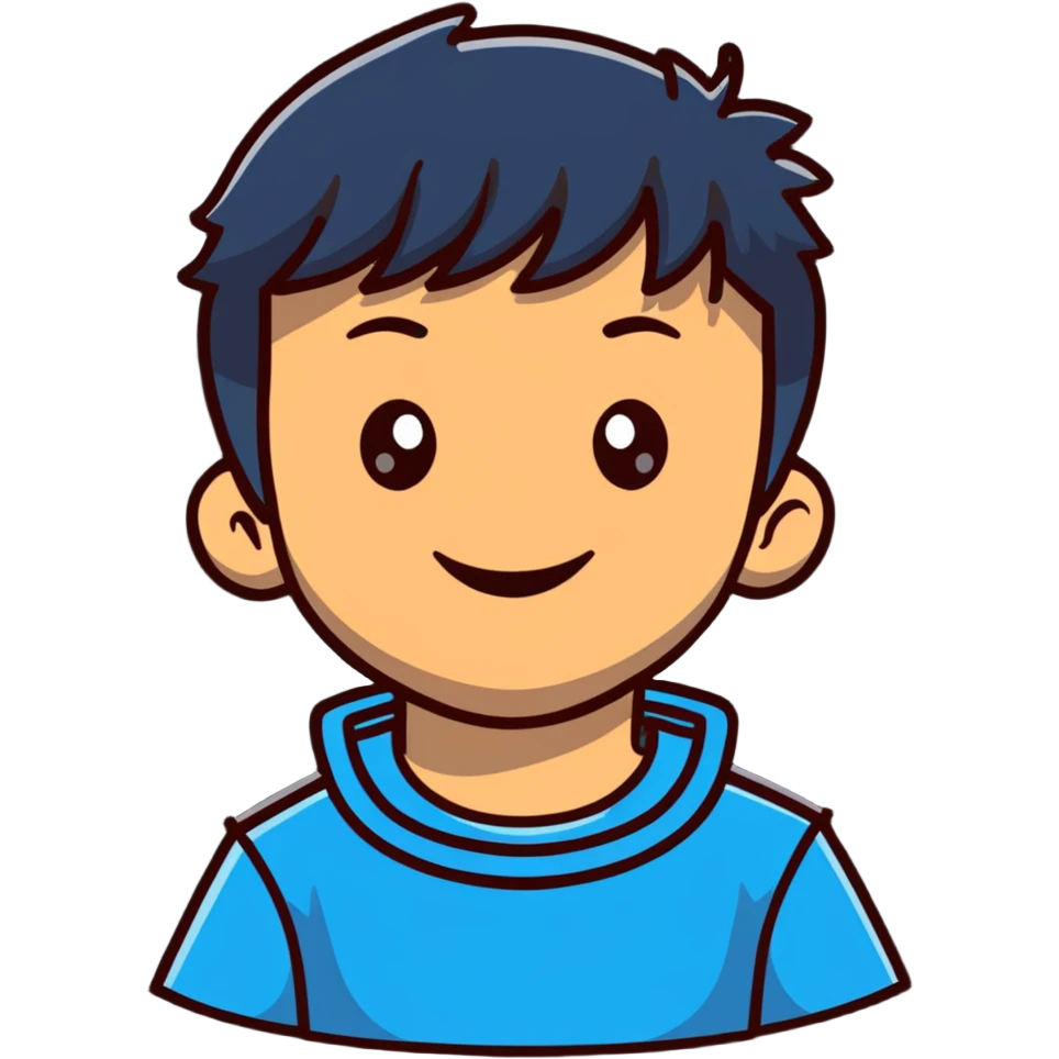 cheerful young boy emoji