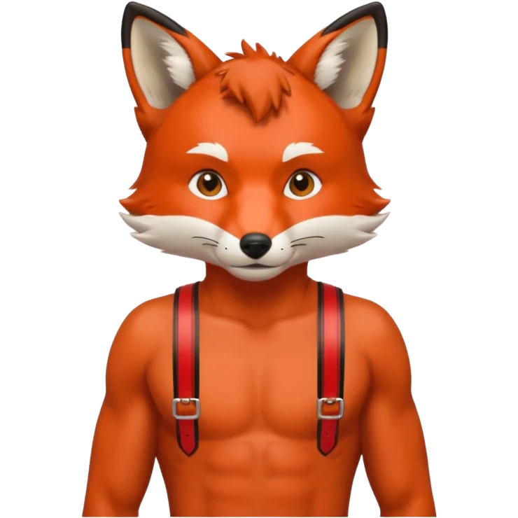 Fox in jockstrap  emoji