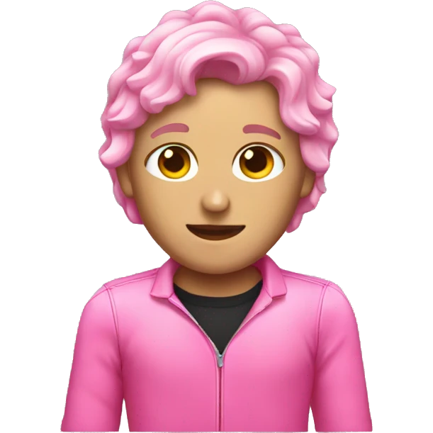 Pink Lamborghini emoji
