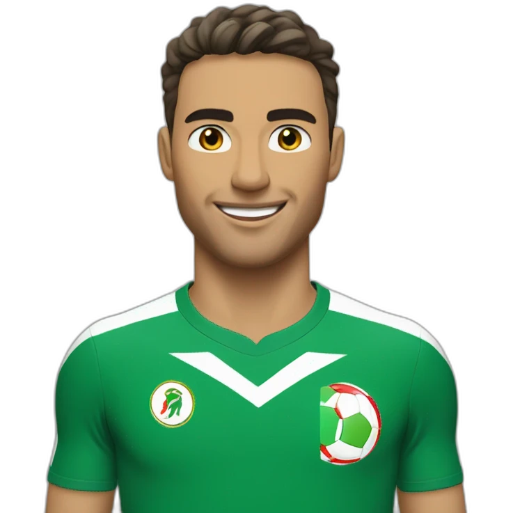 Maillot d’algerie emoji