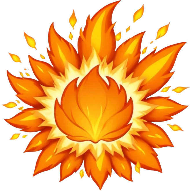 Explosion of the word ha emoji