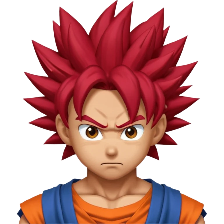 goku ssj god emoji