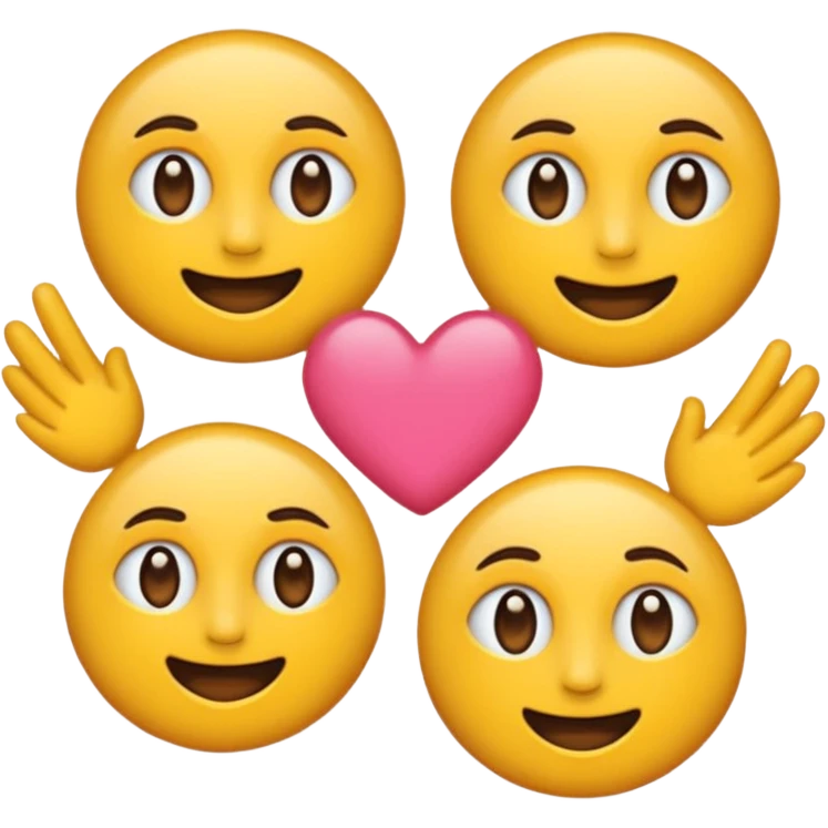 Розовые цветы emoji