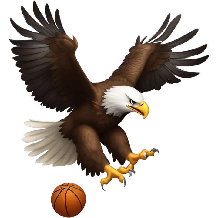 Eagle Dunking emoji