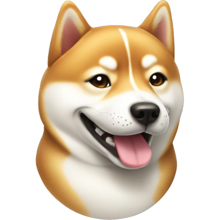 Smile shiba inu emoji