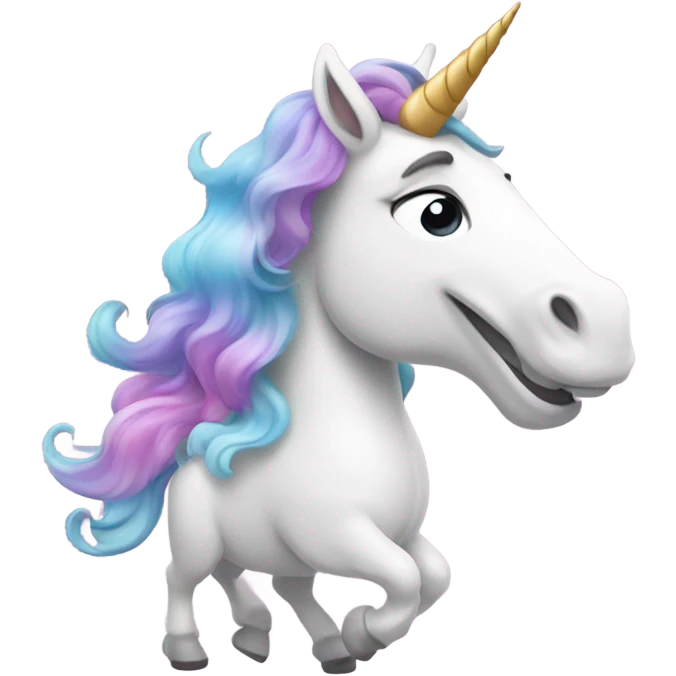 Thumbs up unicorn emoji