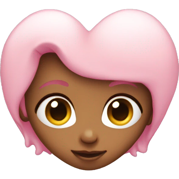 baby pink heart emoji