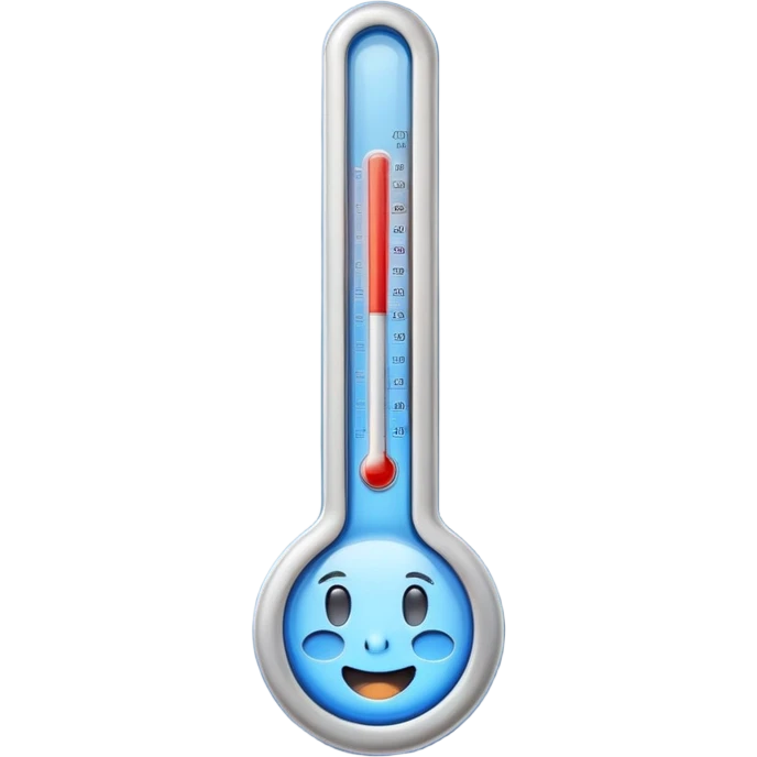 emoji with thermomether emoji