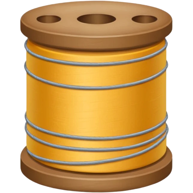 Thread spool emoji