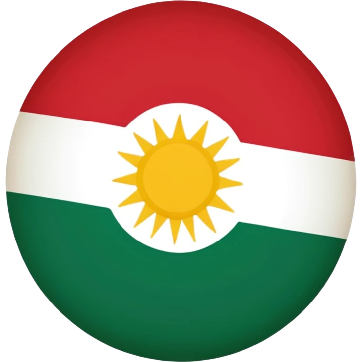 Kurdistan flag emoji