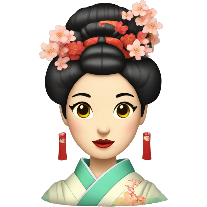 traditional Geisha emoji