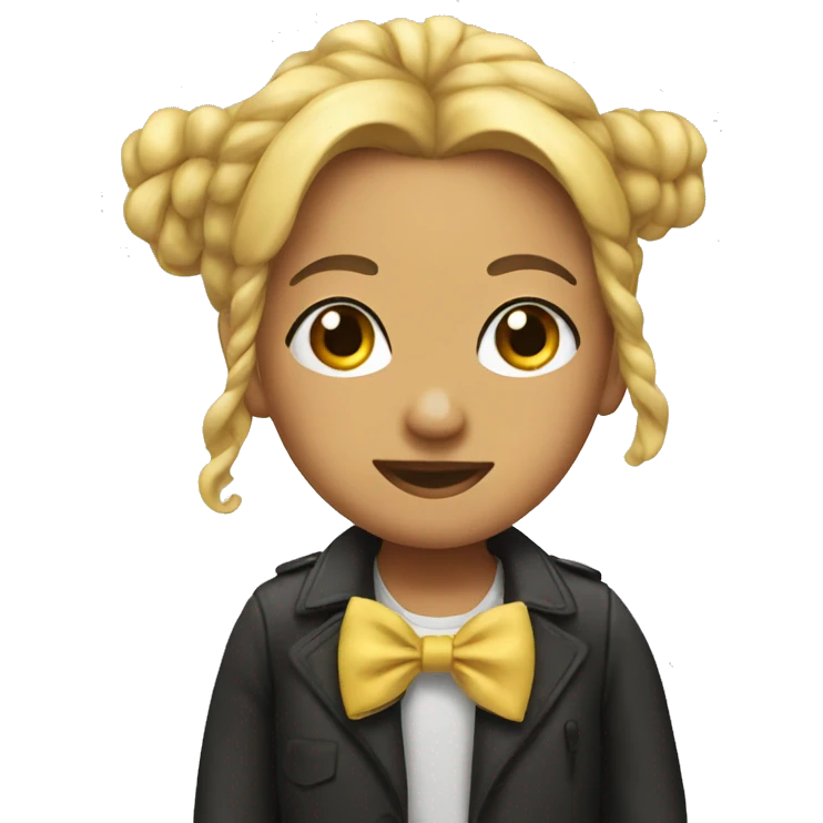 NYC with a bow emoji