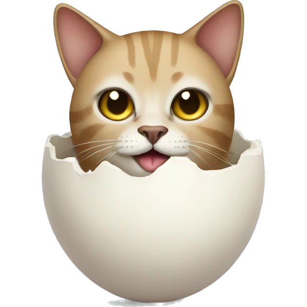 cat eggs creature emoji
