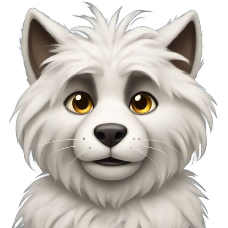 Anthropomorphic, furry, cute, fursona emoji