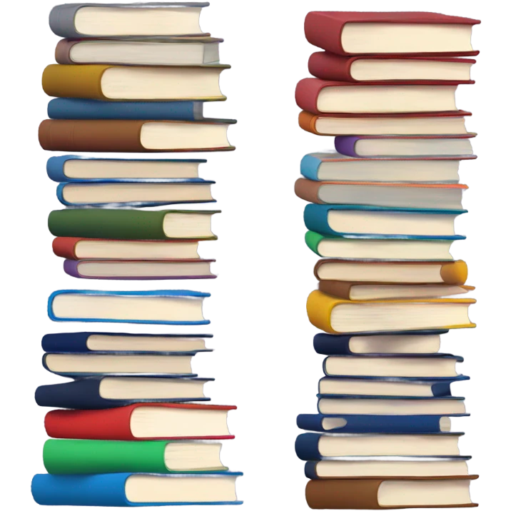 pile of textbooks emoji