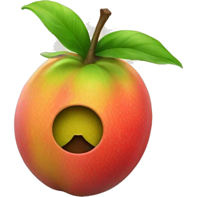 Peace fruit inside emoji