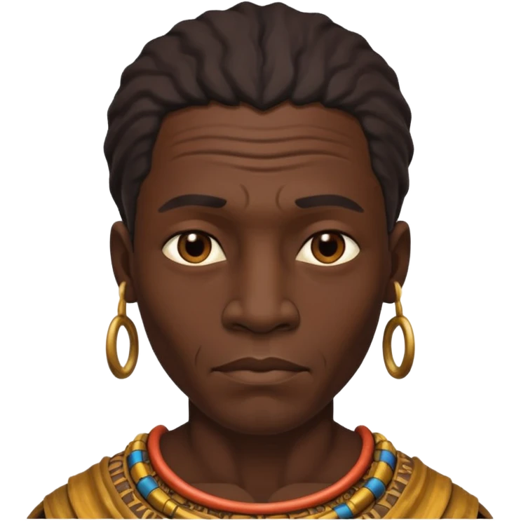ancient africa man emoji