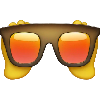 3D glasses  emoji