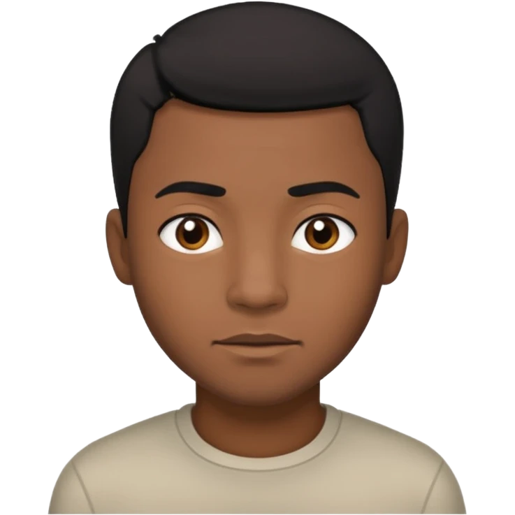 Zenci adam emoji