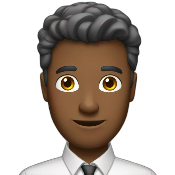 A guy in a office emoji