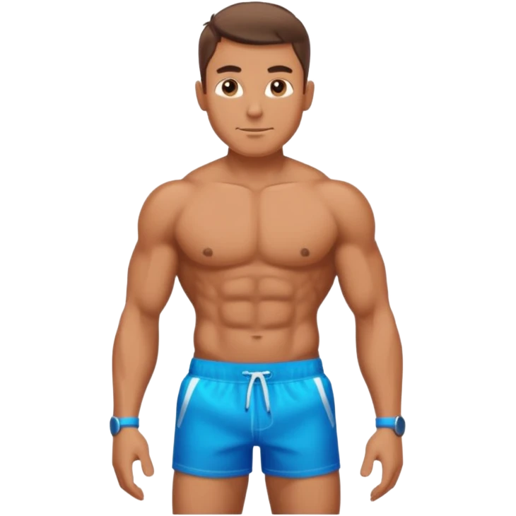 Abs hottie man emoji