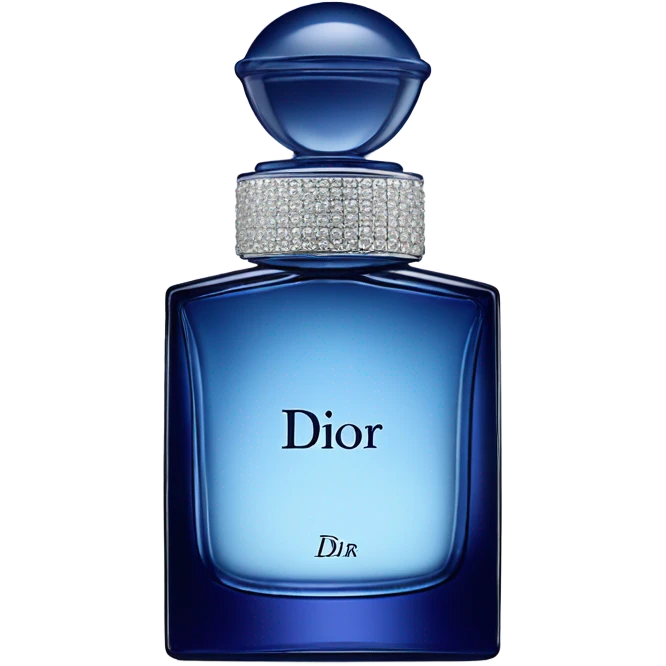 Blue Dior perfume  emoji