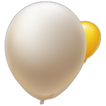 ballon ejecting air emoji