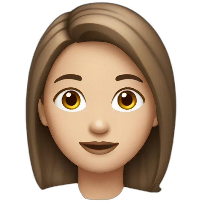 birthday white brown hair girl emoji
