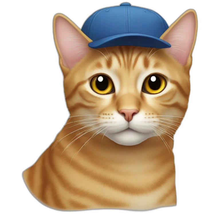 cat cap emoji
