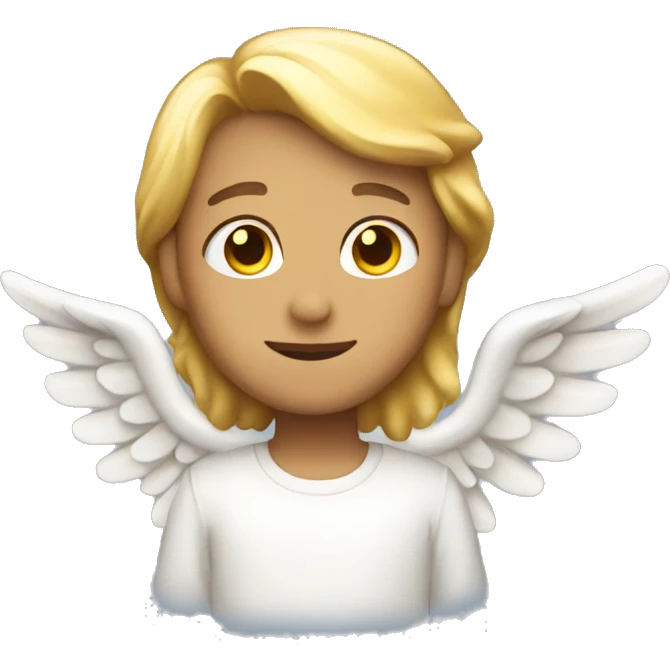 shining angel emoji