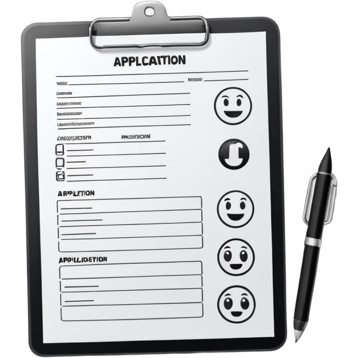 job application emoji