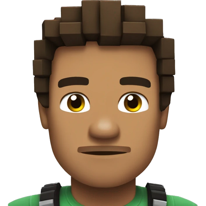  icon YouTube with Minecraft 
 emoji