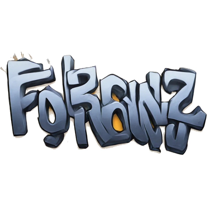 graffiti of the words "TORONTO" emoji