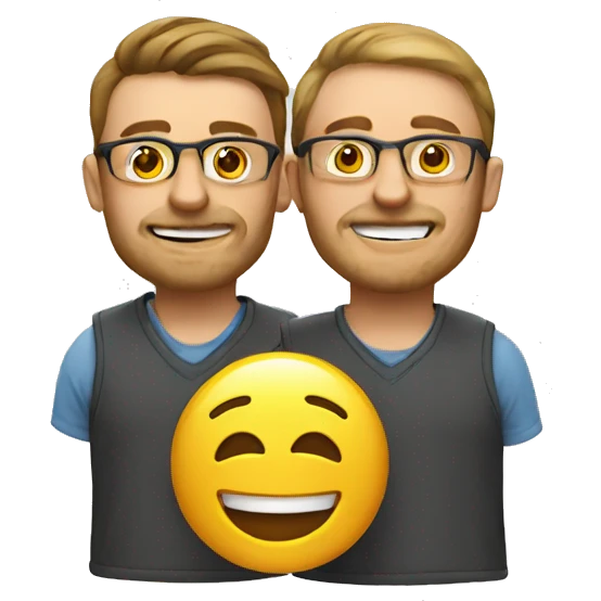 2 webdesigners happy to work emoji