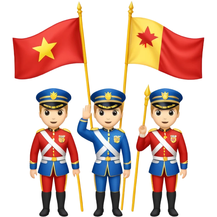 color guard emoji