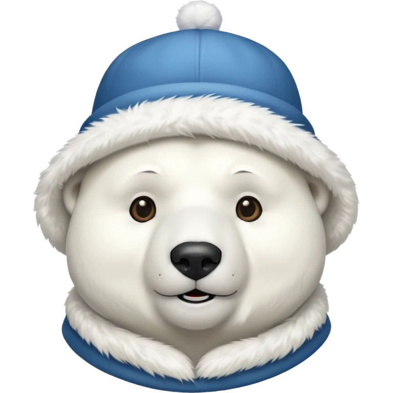 polar bar with hat emoji