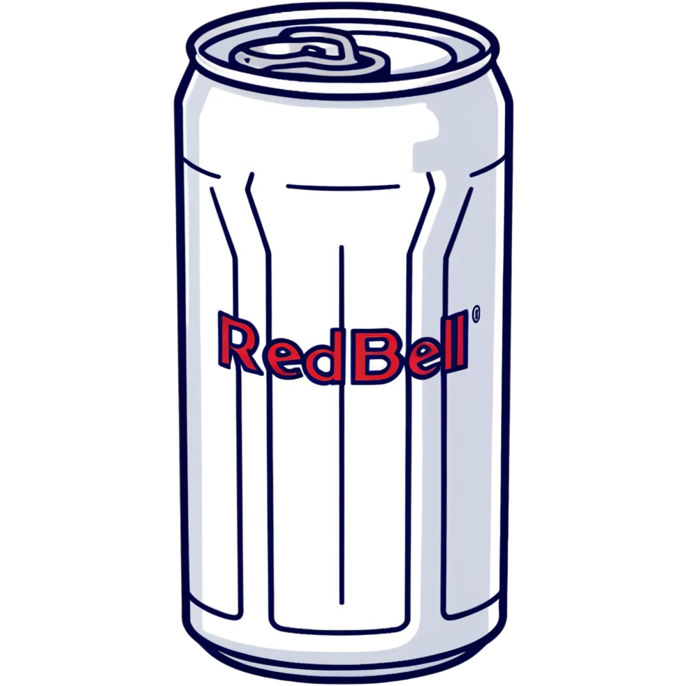 Redbull white edition  emoji