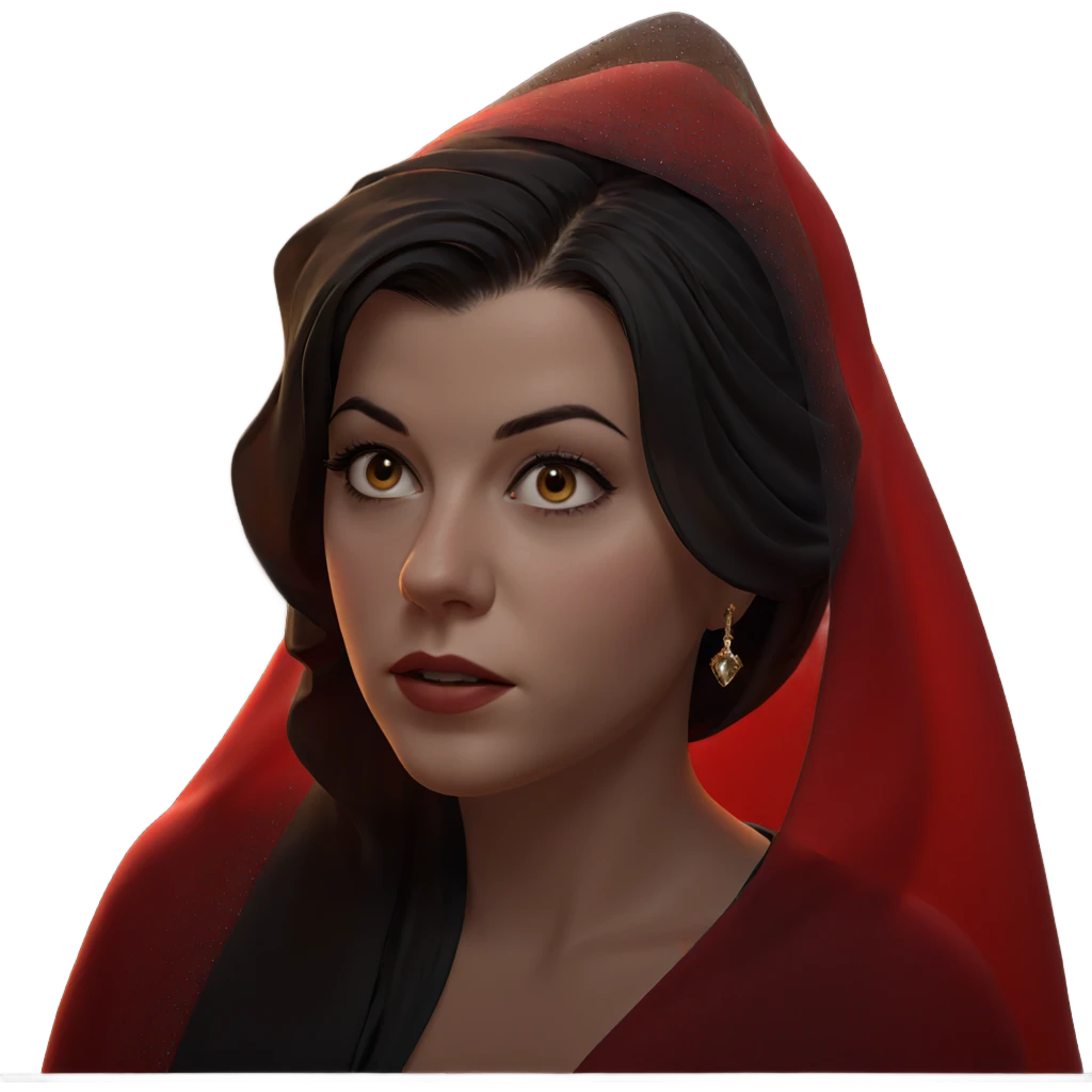 veil clad beauty portrait emoji
