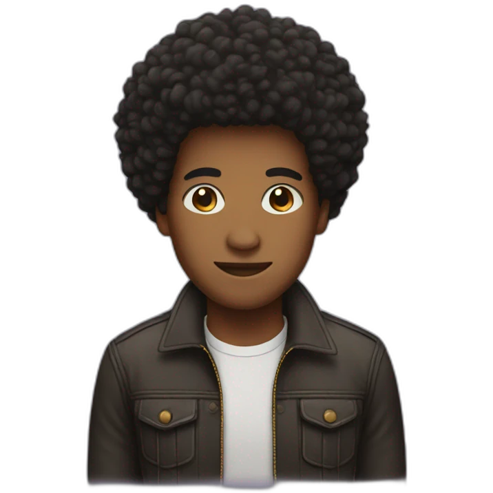 Afro emoji