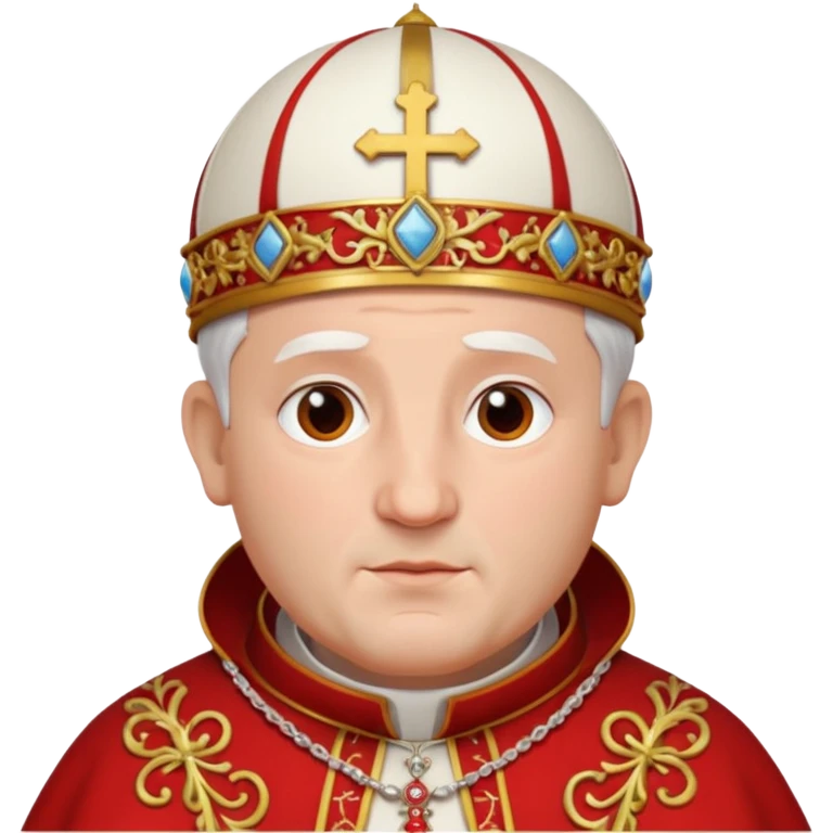 Pope Leo with Mozetta emoji
