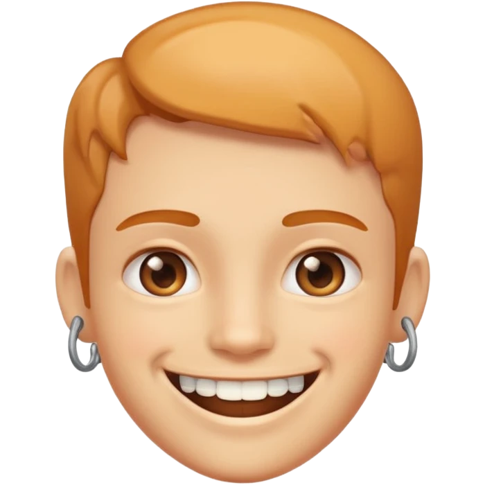 smiling with braces emoji