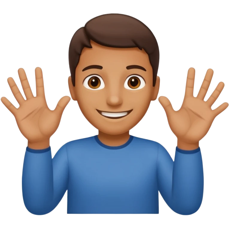 Mixe des emojis 🫴🏽🫳🏽😊6️⃣7️⃣ emoji