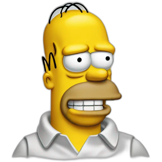 Homer simpson emoji