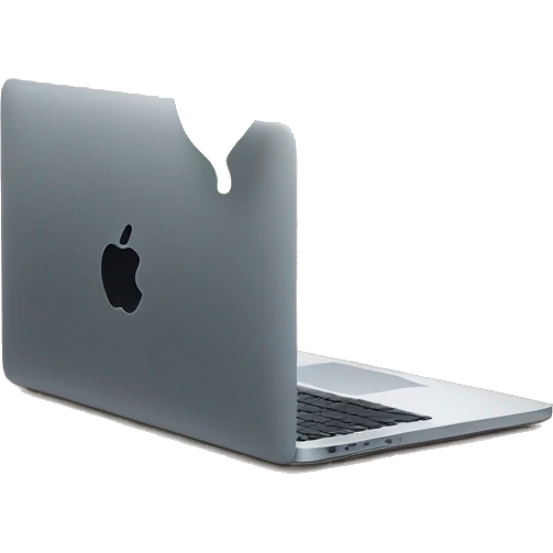 mac book and plant emoji