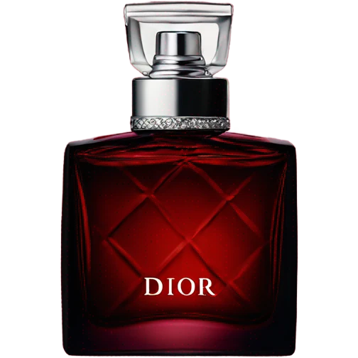 Dark red Dior parfum  emoji