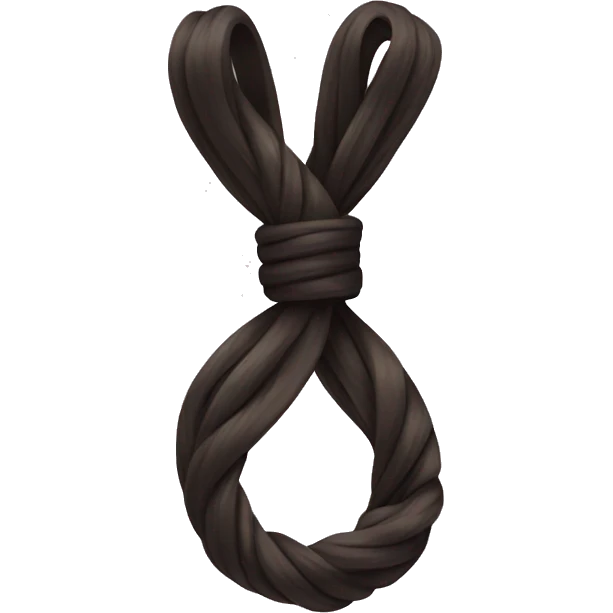 Hair tie  emoji