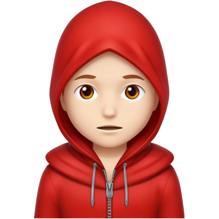 Red hood  emoji