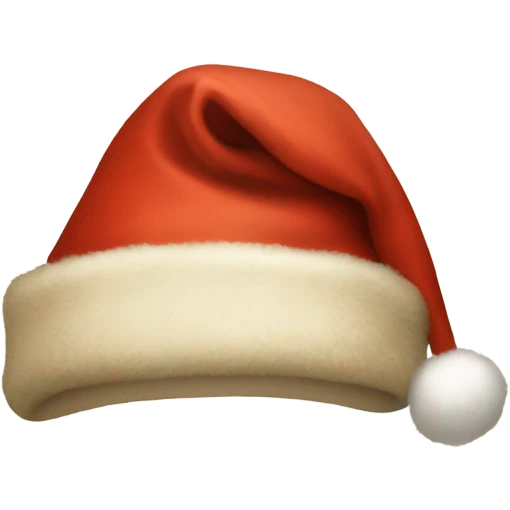 beige Santa Claus hat emoji